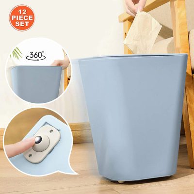 Самозалепващи се колелца за мебели (12 бр.) | STICKYWHEEL