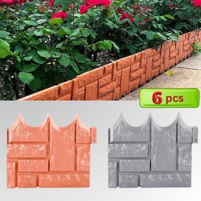 Градинска ограда с вид на тухла | TERRABARIC